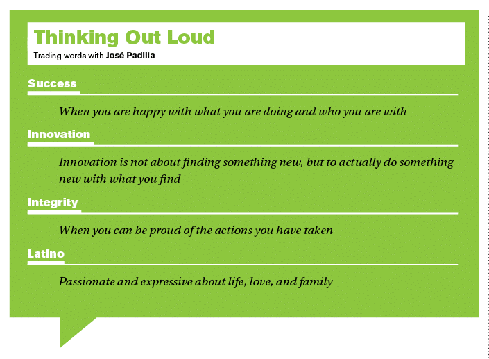 Thinking Out Loud sidebar