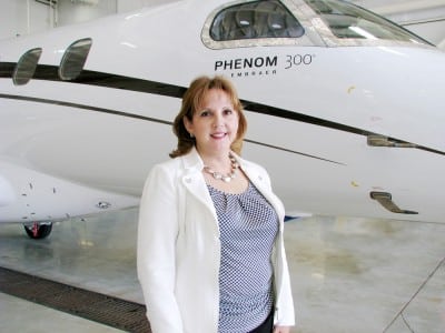 Hispanic Executive By the Airplane_1