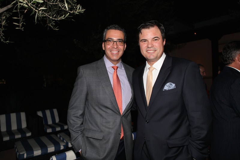 L to R: Gonzalo de la Melena, President, Arizona Hispanic Chamber of Commerce; Jaime Molera, Managing Partner, Molera Alvarez. Photo by: Elaine Kessler