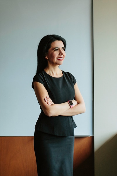 Pilar Cruz, Cargill, portrait standing arms crossed