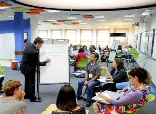 Gustavo Razzetti at a Liberationist workshop