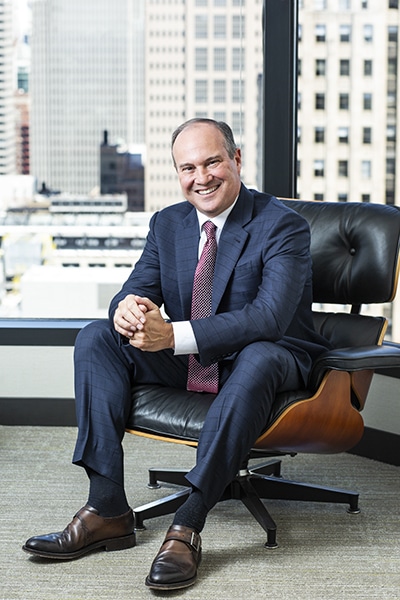 Joe Dominguez, CEO, ComEd, an Exelon company, portrait seated