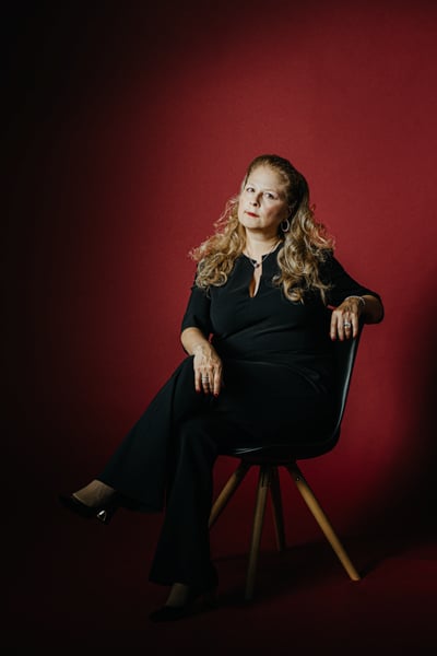 Clarissa Cerda, Pindrop Security, portrait sitting