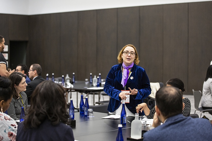 Talita Ramos Erickson at HACE event on April 26, 2019