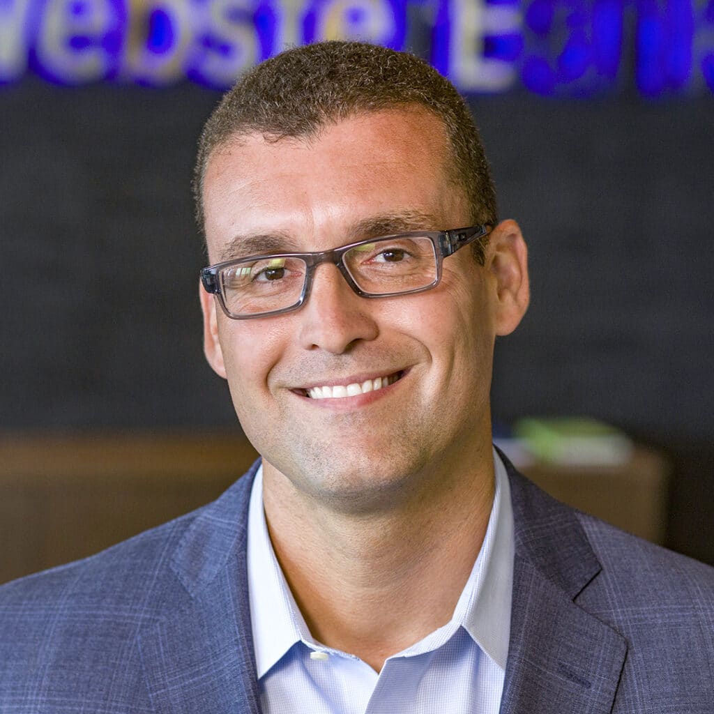 Jason Soto, Chief Credit Officer, Webster Bank, portrait thumbnail