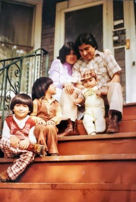 Peralta Family, old photograph