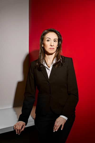 Luz Martinez, Leonardo DRS, portrait standing