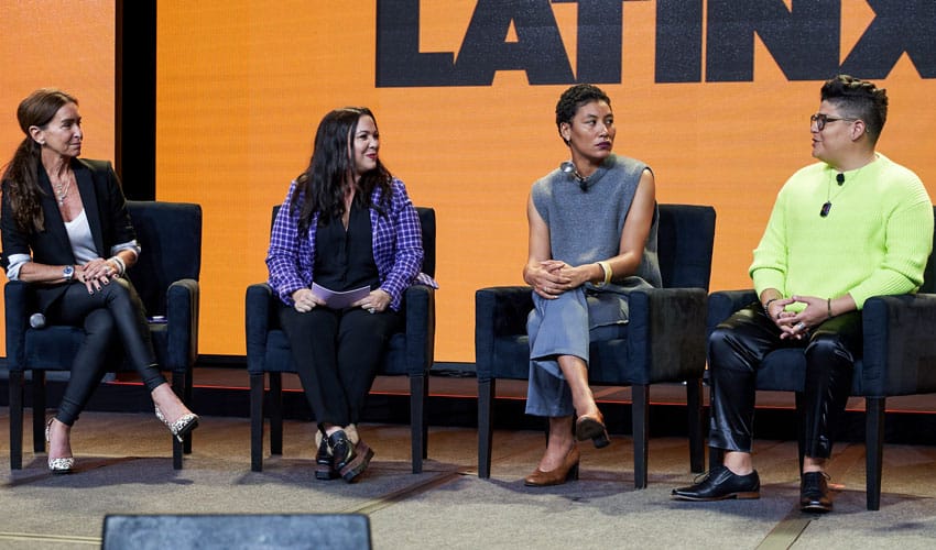 Panel discussion during LATINXT session of L'ATTITUDE