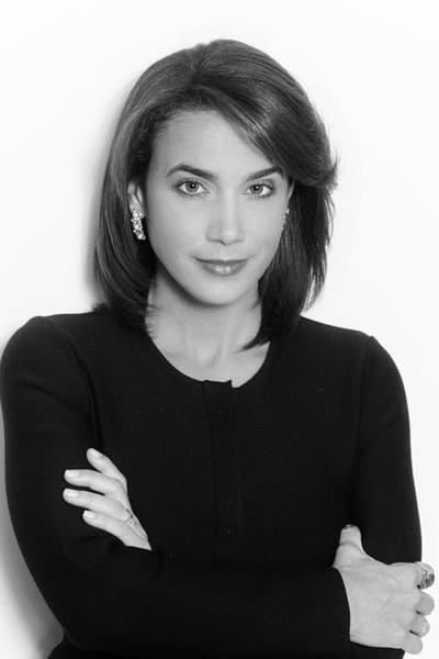 Cristina Antelo, bw portrait