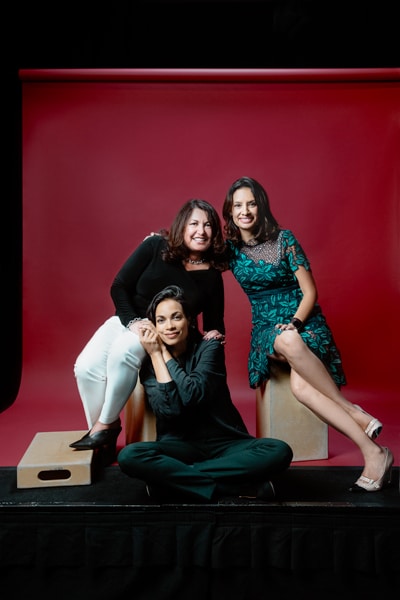 Ingrid Duran, Rosario Dawson, and María Teresa Kumar, Voto Latino