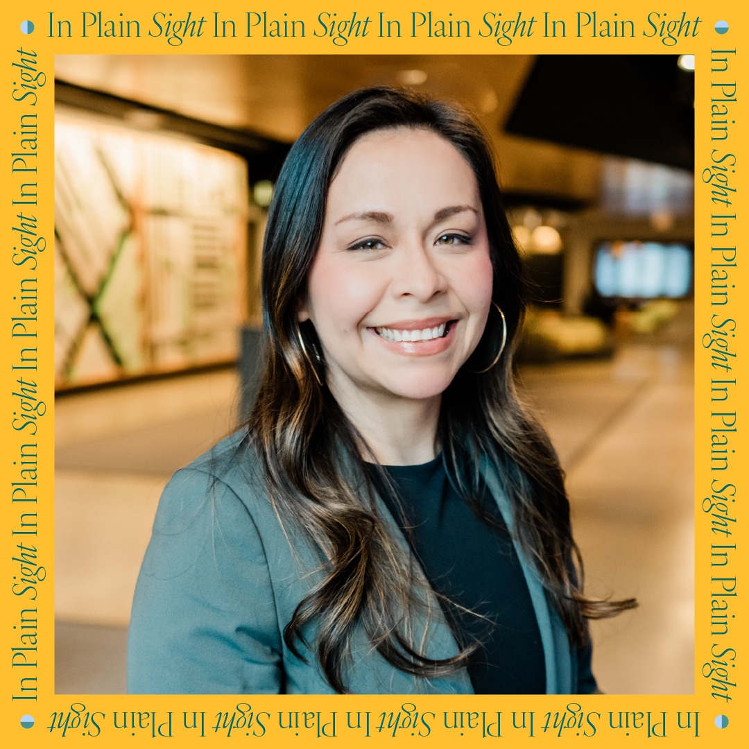 Headshot of Deanna Hernandez, field marketing officer at McDonald's, atop a yellow two-tone background.