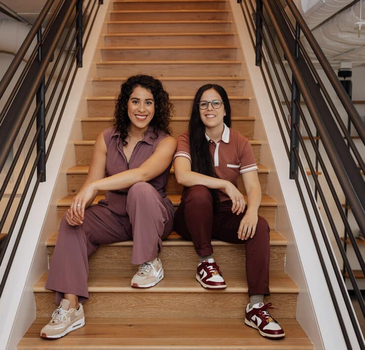 Karina Martinez and Jennifer Yepez-Blundell